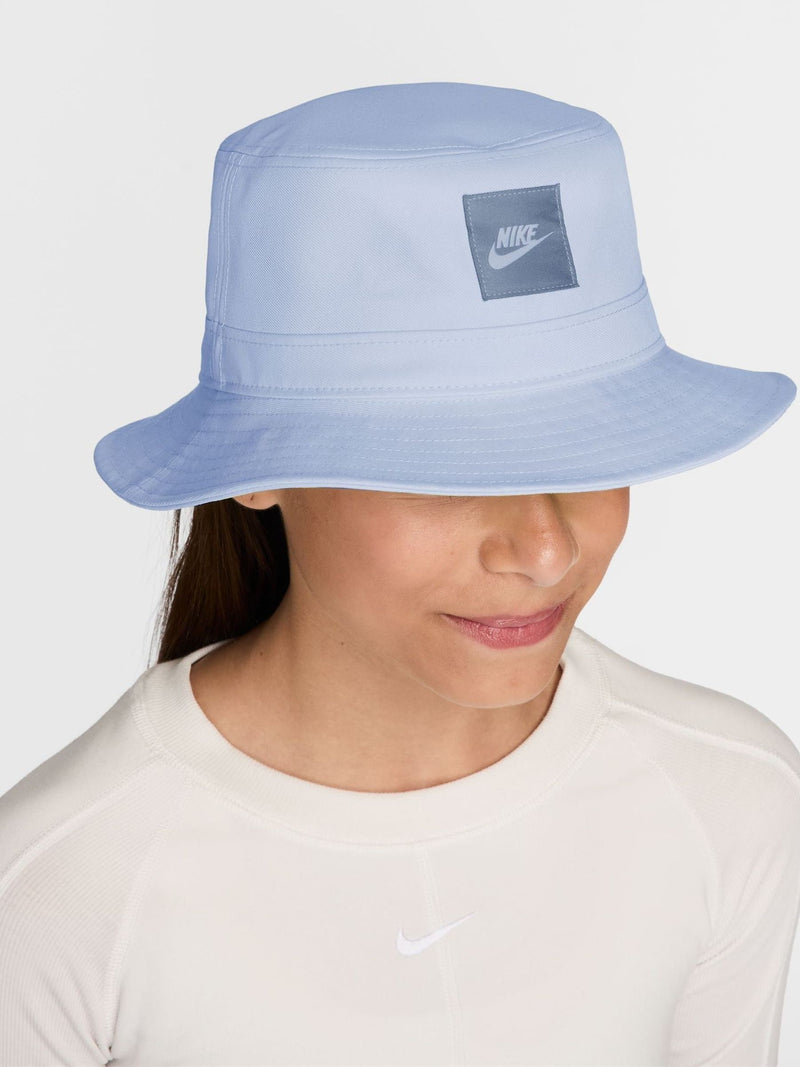 Nike blue Apex Futura bucket hat, imported from the UK