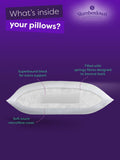 Slumberdown Super Support pillows set of 2 (British brand)