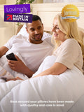 Slumberdown Super Support pillows set of 2 (British brand)