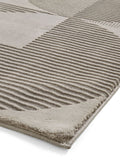 Catherine Lansfield silver retro circles rug, imported from the UK