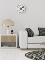 Next Mondaine White Wall Clock 25cm Frame- Buy online at McGrocer