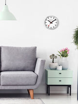 Next Mondaine White Wall Clock 25cm- Buy online at McGrocer
