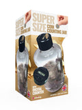 MenKind Super Size coin counting jar, imported from the UK