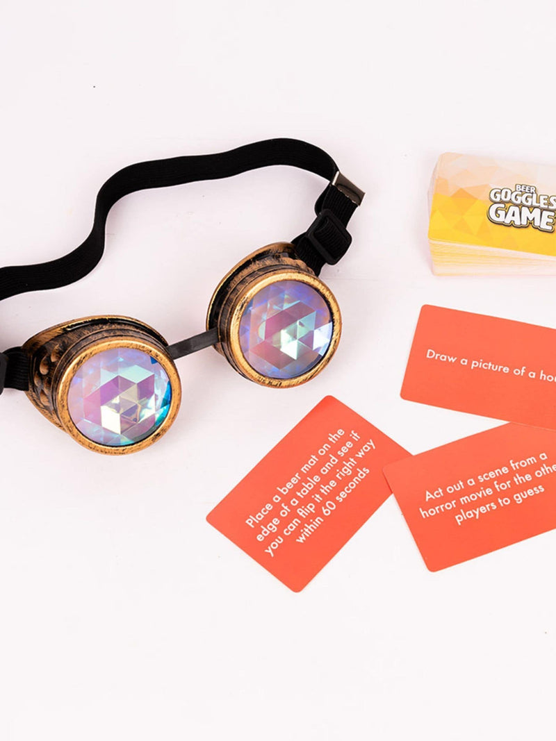 MenKind Professor Puzzle beer goggles game multicolour - British product