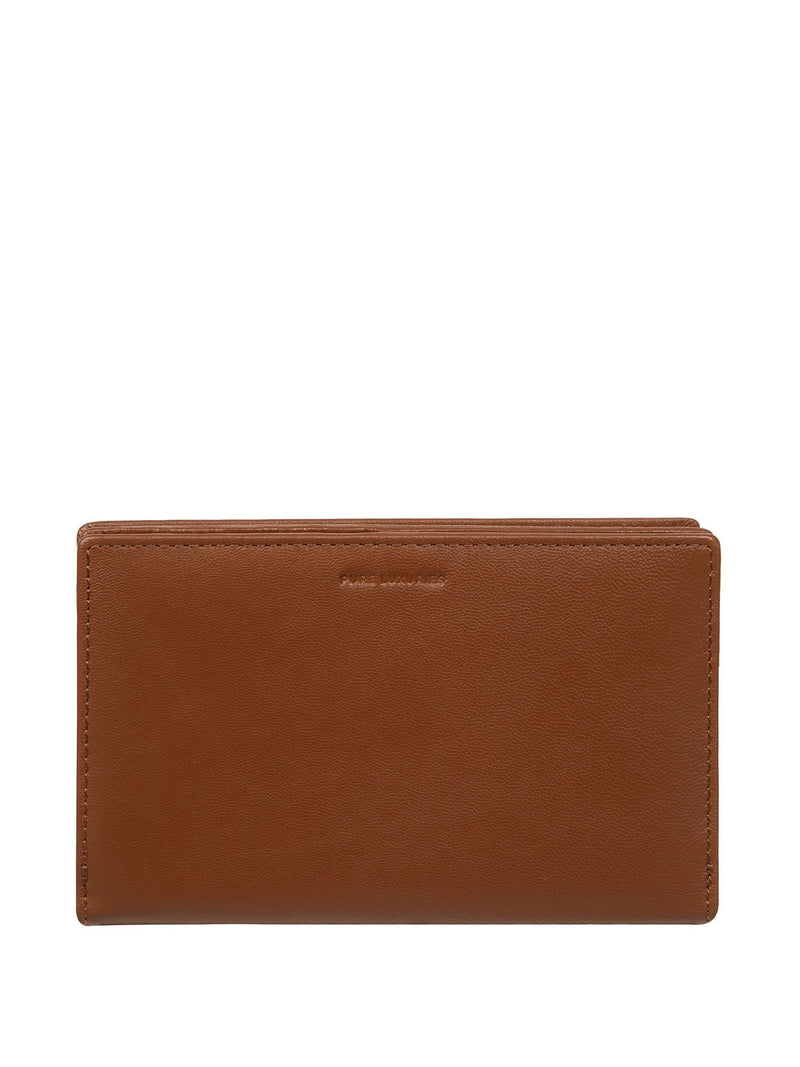 Pure Luxuries brown Julia leather purse (British brand)