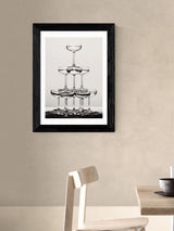 Next East End Prints Black Champagne Monochrome II Wall Art Print- Buy online at McGrocer