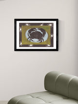 Next East End Prints Black Crab Cancer Star Sign Art Print by Jazmine Joye- Buy online at McGrocer