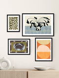 East End Prints Black Crab Cancer Star Sign Art Print - British product