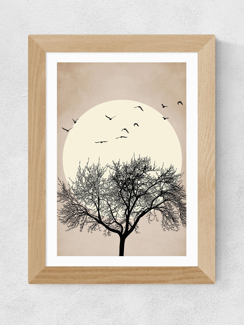 East End Prints Oak Dreamers Bright Wall Art Print by Kubistika