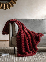 Next Gallery Home Mulberry Ridge Faux Fur Throw- Buy online at McGrocer