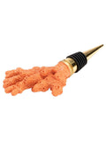 Yvonne Ellen pink bottle stopper coral-shaped design (British brand)
