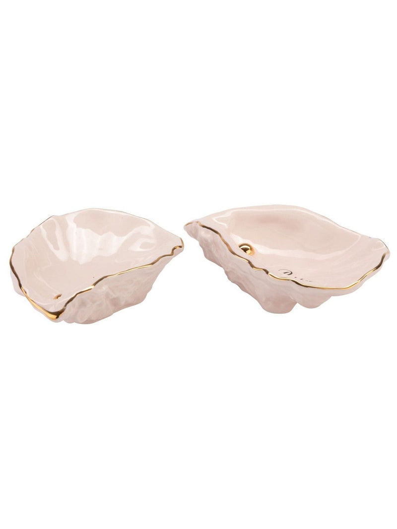 Yvonne Ellen Cream Oyster pinch pots ceramic - British product