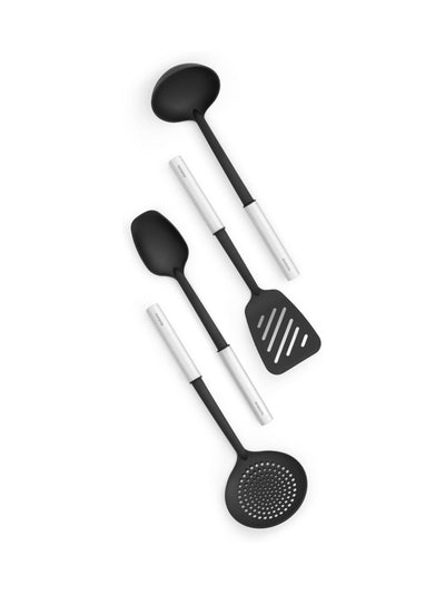Next Brabantia Matt Steel Profile Non-Stick Kitchen Utensils Set- Buy online at McGrocer