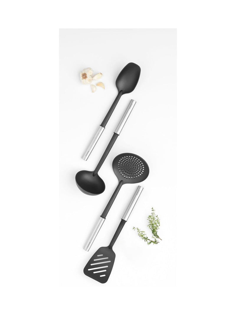 Brabantia Matt Steel Profile kitchen utensils set - British product