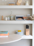 Brabantia white medium roll top bread bin - British product