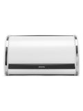 Brabantia white medium roll top bread bin - British product