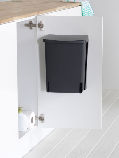 Brabantia Innebygd Dunk Svart Kjøkkenskapsdunk 10L