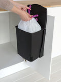 Brabantia black built-in bin 10L - British product