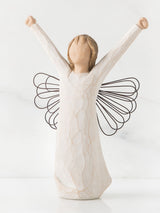 Next Willow Tree Cream Angel of Courage Figurine- Buy online at McGrocer