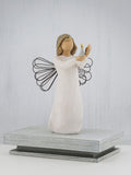 Willow Tree Cream Angel of Hope figurine 13cm, UK version
