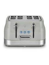 Next Swan Grey Retro 4 Slice Toaster- Buy online at McGrocer