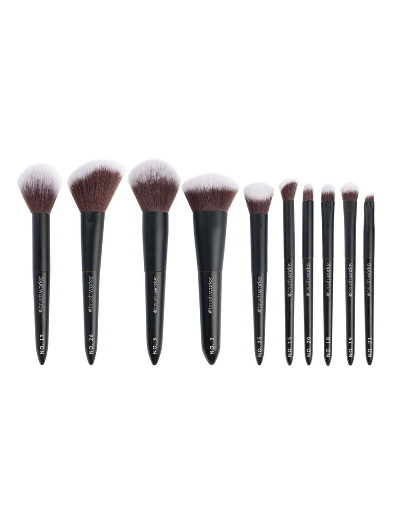 Brush Works Travel Brush Set 10-piece - British product
