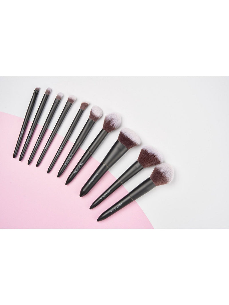 Brush Works Travel Brush Set 10-piece - British product
