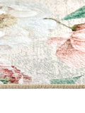 Hug Rug Pink Blooming Peonies rug, imported from the UK