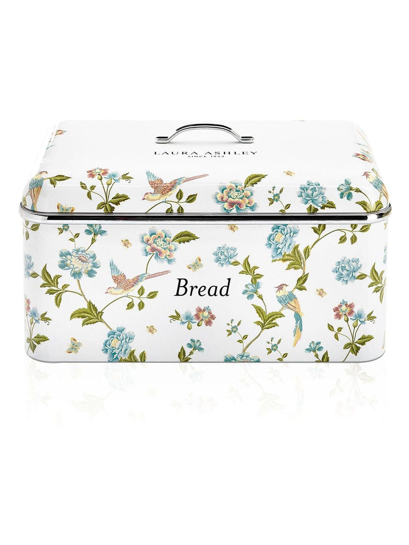 Laura Ashley Elveden White bread bin - British product