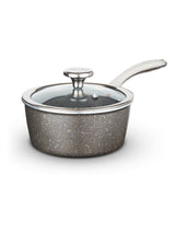 Next Tower Graphite Cerastone Pro 20cm Saucepan with Glass Lid- Buy online at McGrocer
