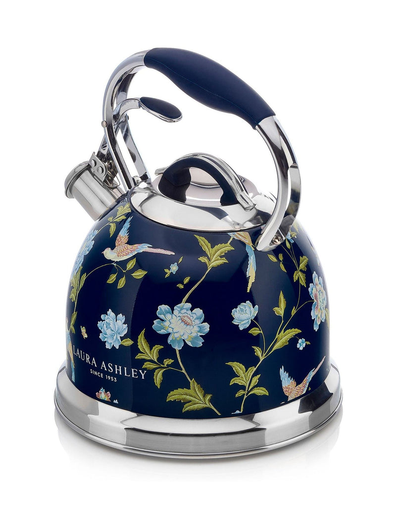 Laura Ashley Elveden Navy stove top kettle 3 litre (British brand)