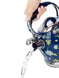 Laura Ashley Elveden Navy stove top kettle 3 litre (British brand)