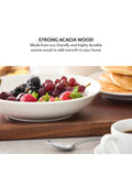 Sur La Table walnut rectangular serving tray (British brand)