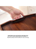 Sur La Table walnut rectangular serving tray (British brand)