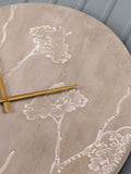 Voyage Maison Brown Paloma wooden clock (British brand)