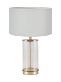 Pacific Westwood champagne gold table lamp - British product