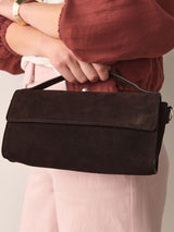 Next Leather Top Handle Bag Chocolate Brown- Buy online at McGrocer