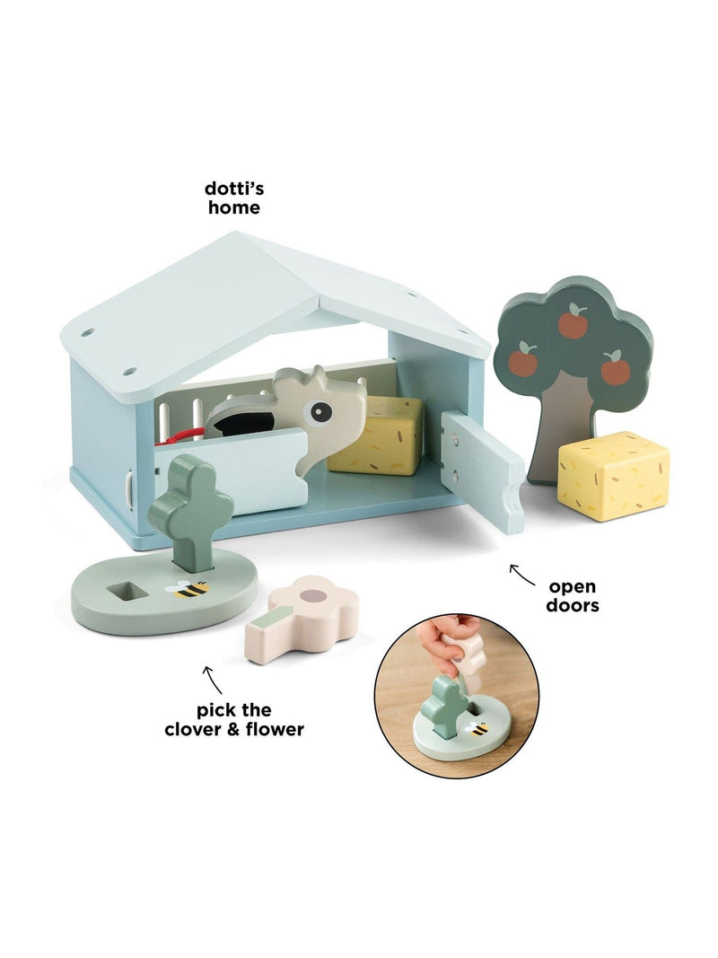 Done by Deer wooden Dotti play set (British brand)