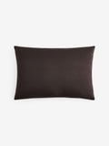 Brown cut velvet abstract zebra cushion 40x59cm, imported from the UK