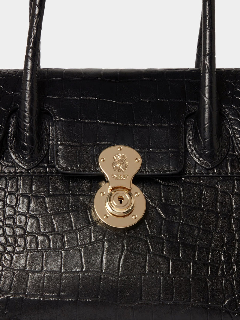 Osprey London Weybridge leather shoulder bag with adjustable interior (British brand)