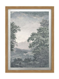 Graham & Brown sketch forest green wood frame (British brand)