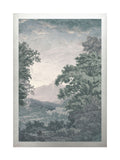 Graham & Brown sketch forest green wood frame (British brand)