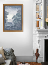 Next Graham & Brown Multicolour Sketch Forest Blue Framed Wall Art Large- Buy online at McGrocer