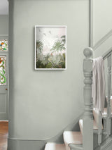 Next Graham & Brown Multicolour Paradise Jungle Green Framed Wall Art, White Frame, Large 53 x 73 cm- Buy online at McGrocer