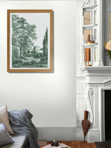 Next Graham & Brown Stately Manor Green Framed Art Print 53cm x 73cm- Buy online at McGrocer