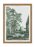 Graham & Brown Stately Manor Green framed art, imported from the UK
