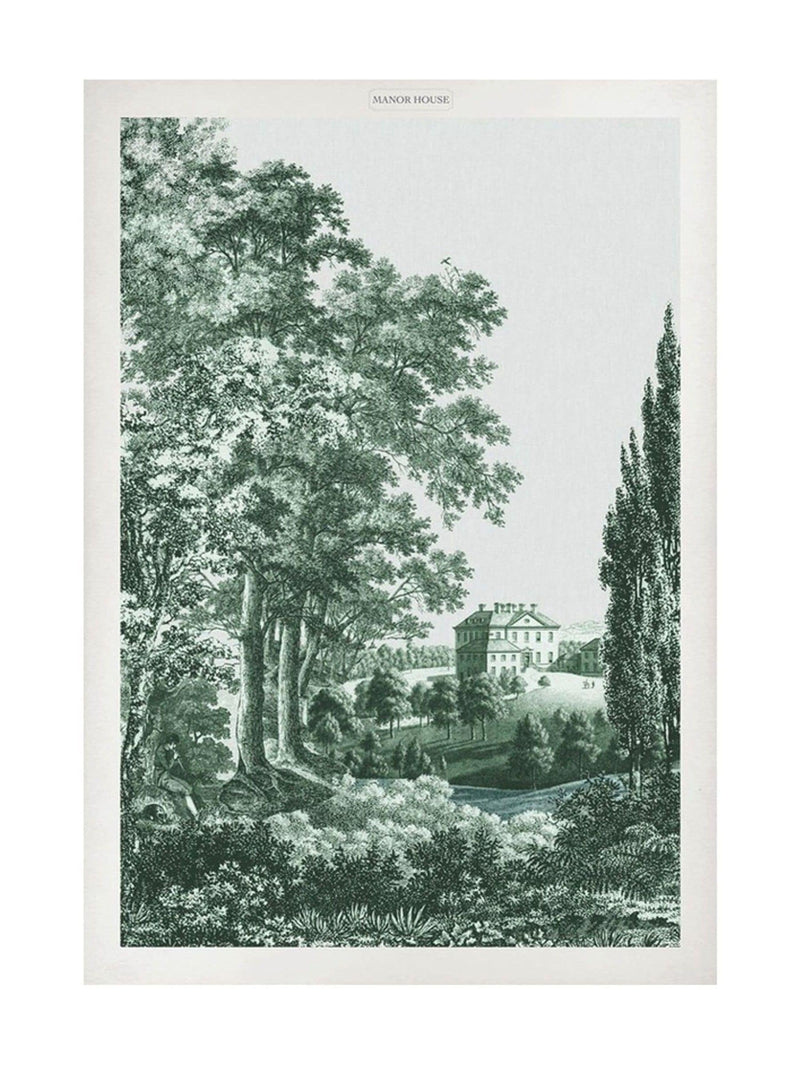 Graham & Brown Stately Manor Green framed art, imported from the UK