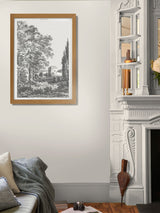 Next Graham & Brown Stately Manor Mono Wood Frame- Buy online at McGrocer