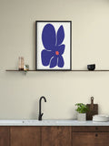 Graham & Brown abstract flower black photo frame, UK version