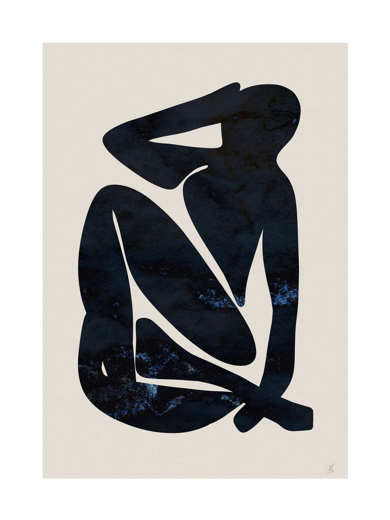 Graham & Brown Black and White Silhouette Form Frame, UK version